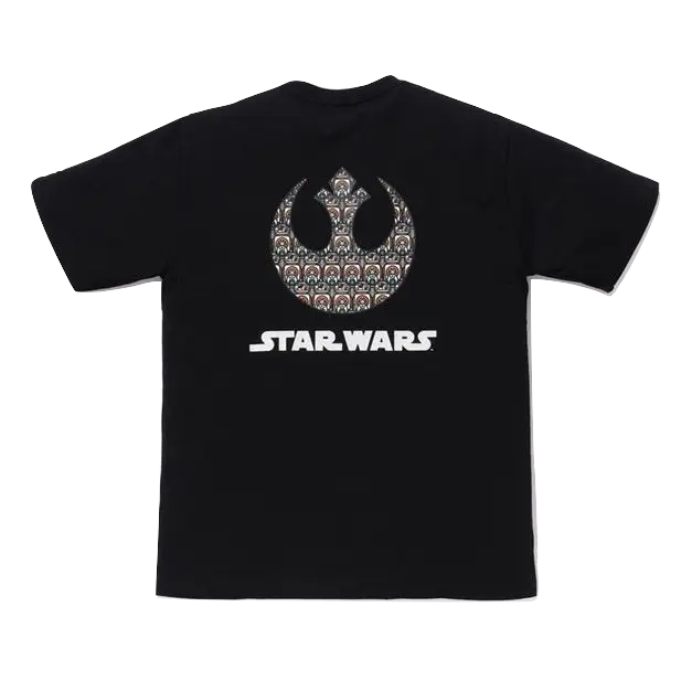 A Bathing Ape x Star Wars Republic Tee - Black Bape