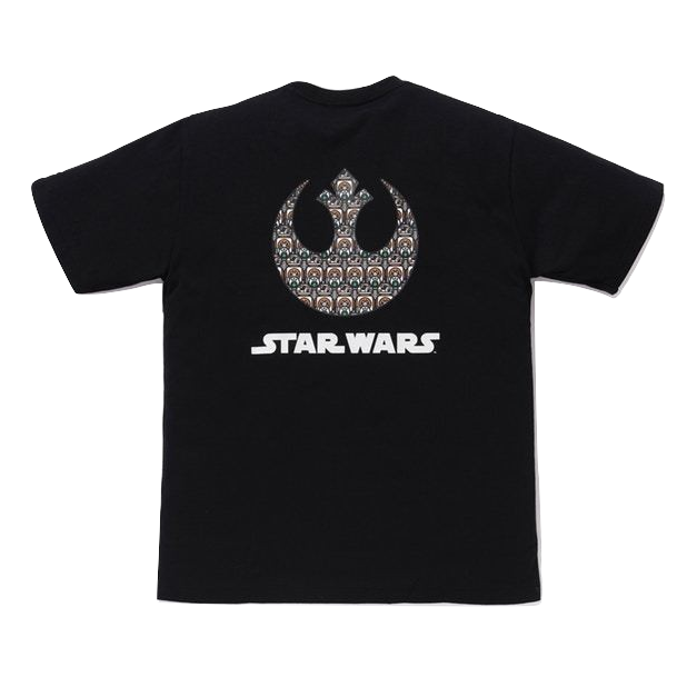A Bathing Ape x Star Wars Republic Tee - Black