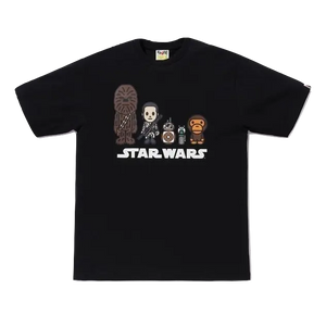 A Bathing Ape x Star Wars Republic Tee - Black Bape