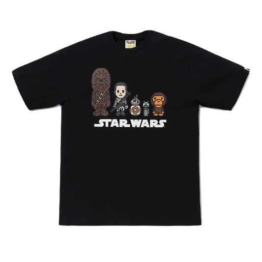 A Bathing Ape x Star Wars Republic Tee - Black Bape
