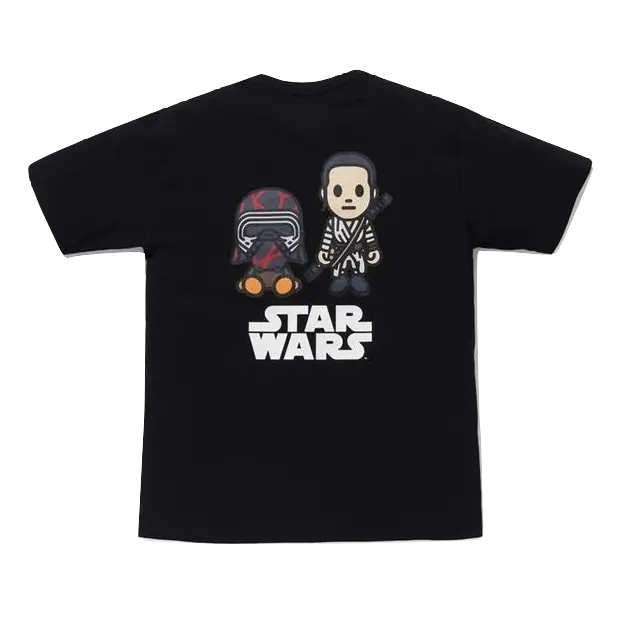 A Bathing Ape x Star Wars Rey Tee - Black Bape