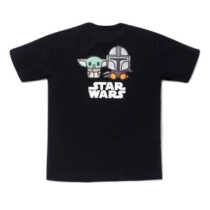 A Bathing Ape Star Wars x Bape The Child Baby Milo Tee - Black (Back) Bape