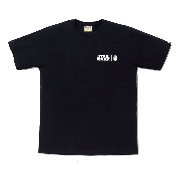 A Bathing Ape Star Wars x Bape The Child Baby Milo Tee - Black (Back) Bape