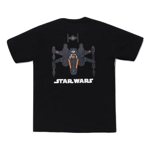 A Bathing Ape x Star Wars X-Wing Tee - Black Bape