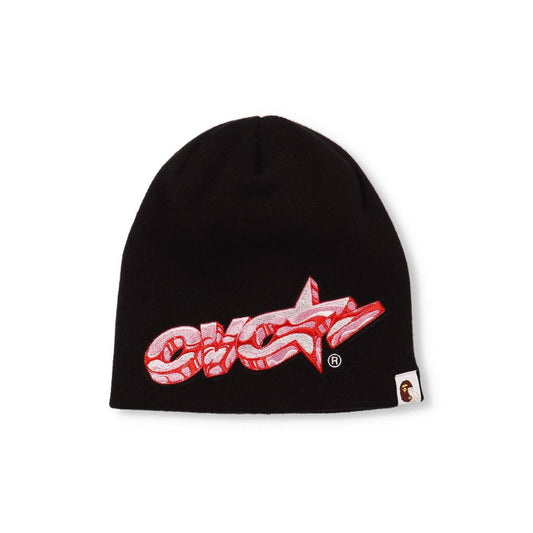 A Bathing Ape X OVO Knit Cap - Black Bape