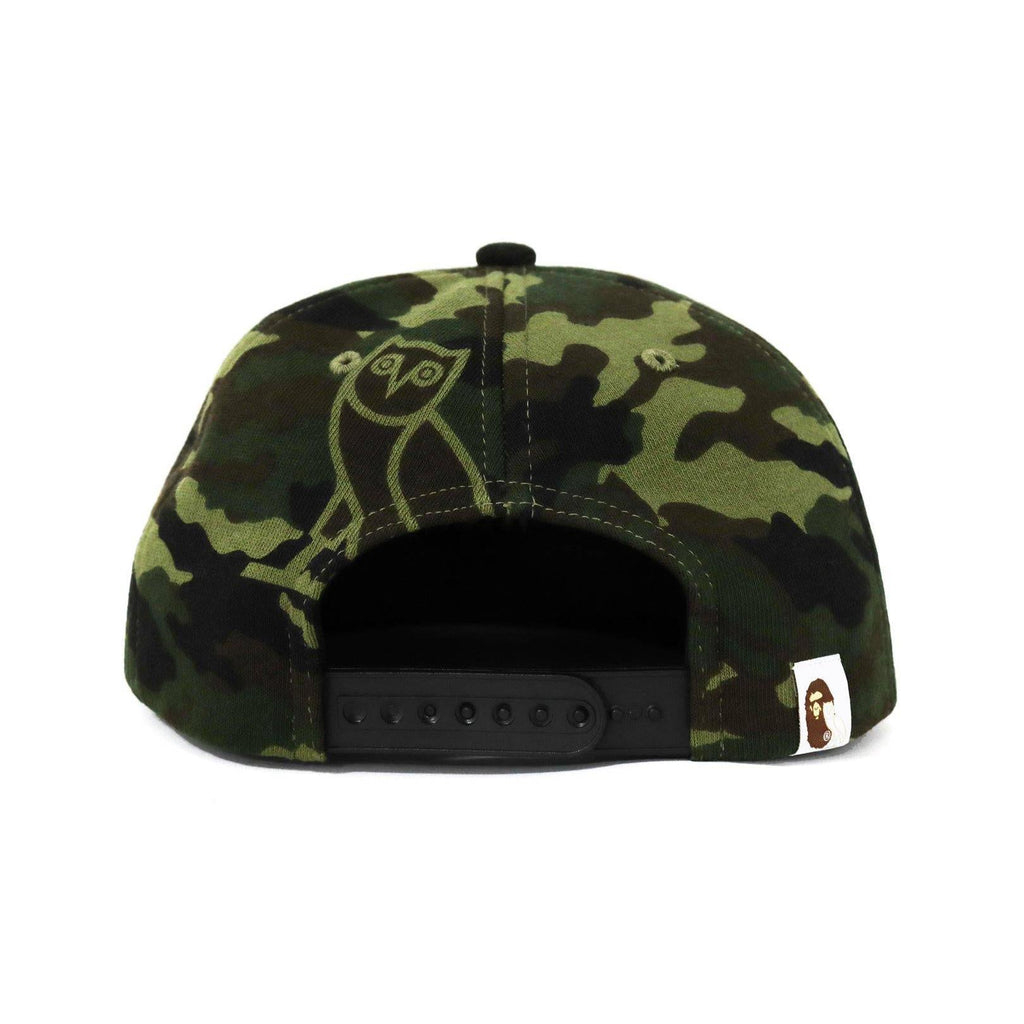 A Bathing Ape X OVO Woodland Camo Snapback Cap - Green – Grails SF