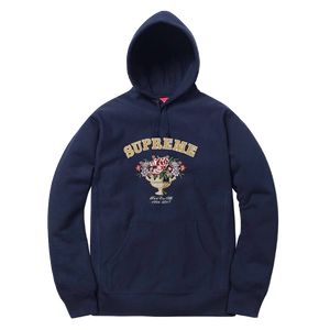 Supreme Centerpiece Hooded Sweatshirt - Navy