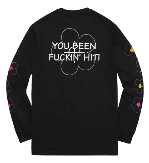 Supreme Been Hit L/S Tee - Black