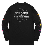 Supreme Been Hit L/S Tee - Black