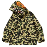 A Bathing Ape 1st Camo Shark Snowboard Jacket - Yellow Camo