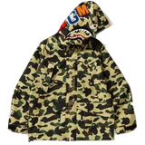 A Bathing Ape 1st Camo Shark Snowboard Jacket - Yellow Camo - Used