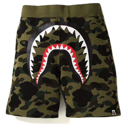 A Bathing Ape 1st Camo Shark Sweat - Green Camo