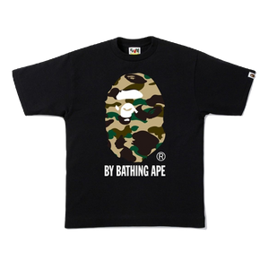 Bape By Bathing Tee - Black/Yellow Camo
