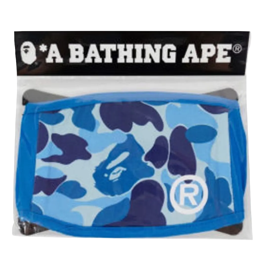 A Bathing Ape ABC Face Mask M - Blue Bape