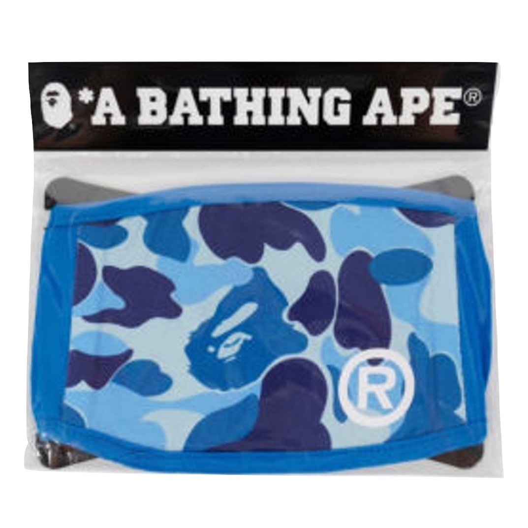 A Bathing Ape ABC Face Mask M - Blue