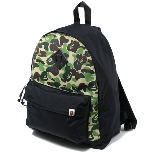 A Bathing Ape ABC Camo Day Backpack - Green Bape