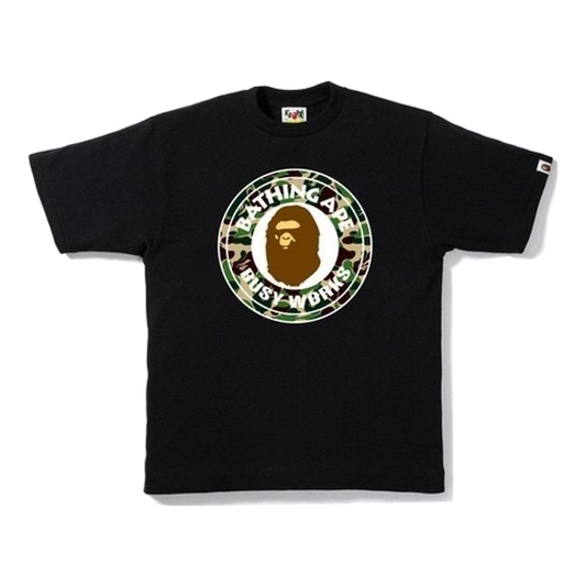 A Bathing Ape ABC Busy Works Tee - Black/Green