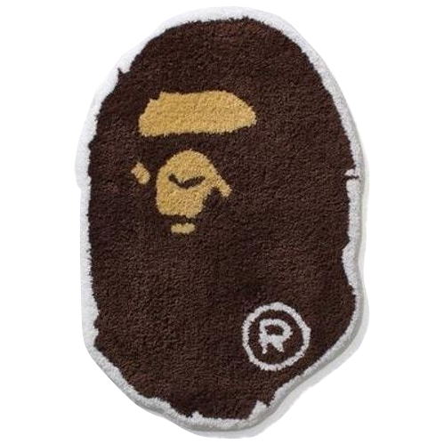 A Bathing Ape Ape Head Rug Mat Bape