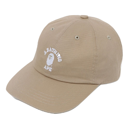 A Bathing Ape College Panel Cap - Beige