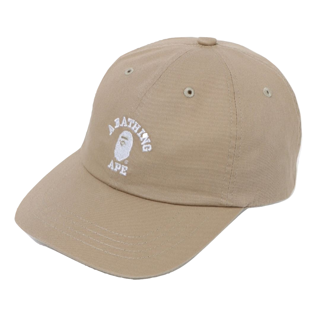 A Bathing Ape College Panel Cap - Beige