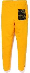 A Bathing Ape Shark Slim Sweat Pants - Yellow