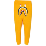 A Bathing Ape Shark Slim Sweat Pants - Yellow - Used