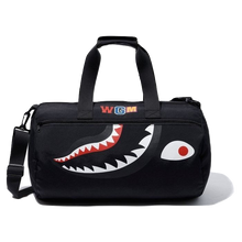 A Bathing Ape Tiger Shark Boston Bag - Black - Used