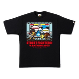 A Bathing Ape X Capcom Milo Street Fighter 2 Tee 2 - Black - Used