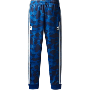A Bathing Ape x Adidas Track Pants Blue