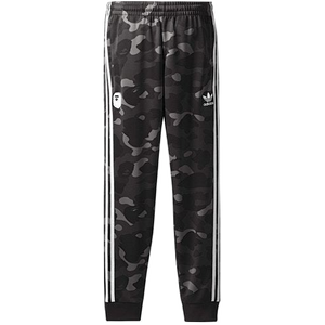 Bape x Adidas Track Pants Gray Grails SF