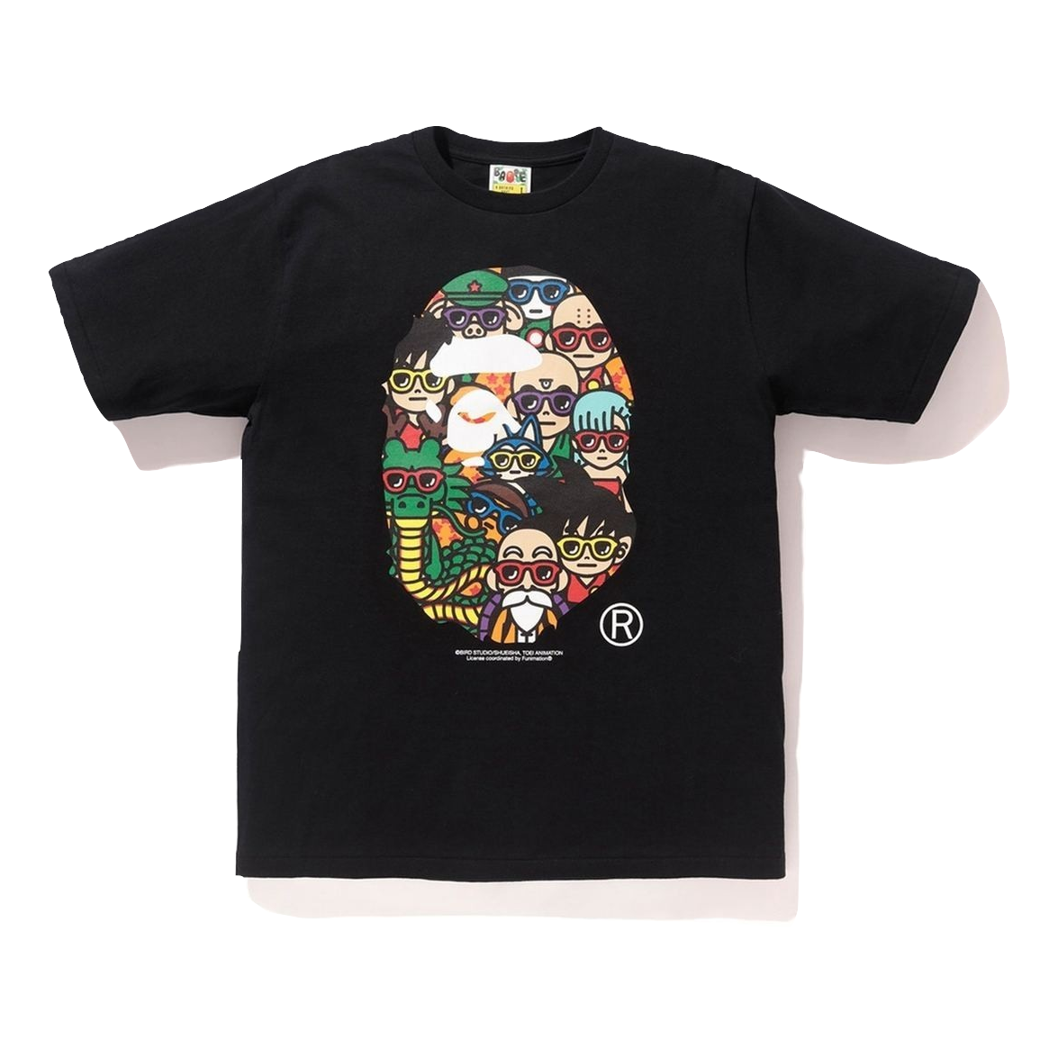 Bape x Dragon Ball Z LA Exclusive Ape Head T-Shirt - Black