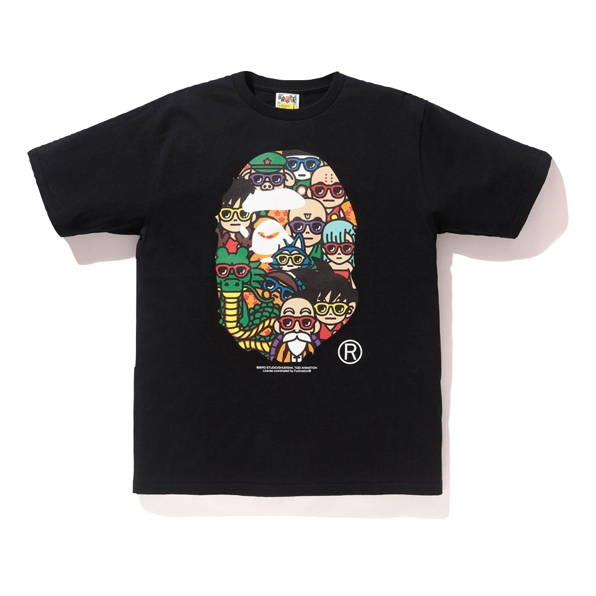 Bape x Dragon Ball Z LA Exclusive Ape Head T-Shirt - Black - Used