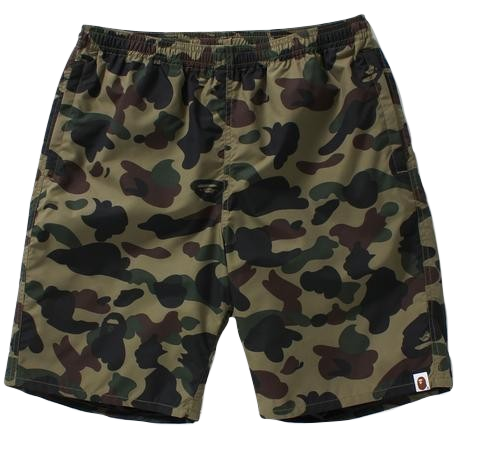 A Bathing Ape 1st Camo Beach Shorts