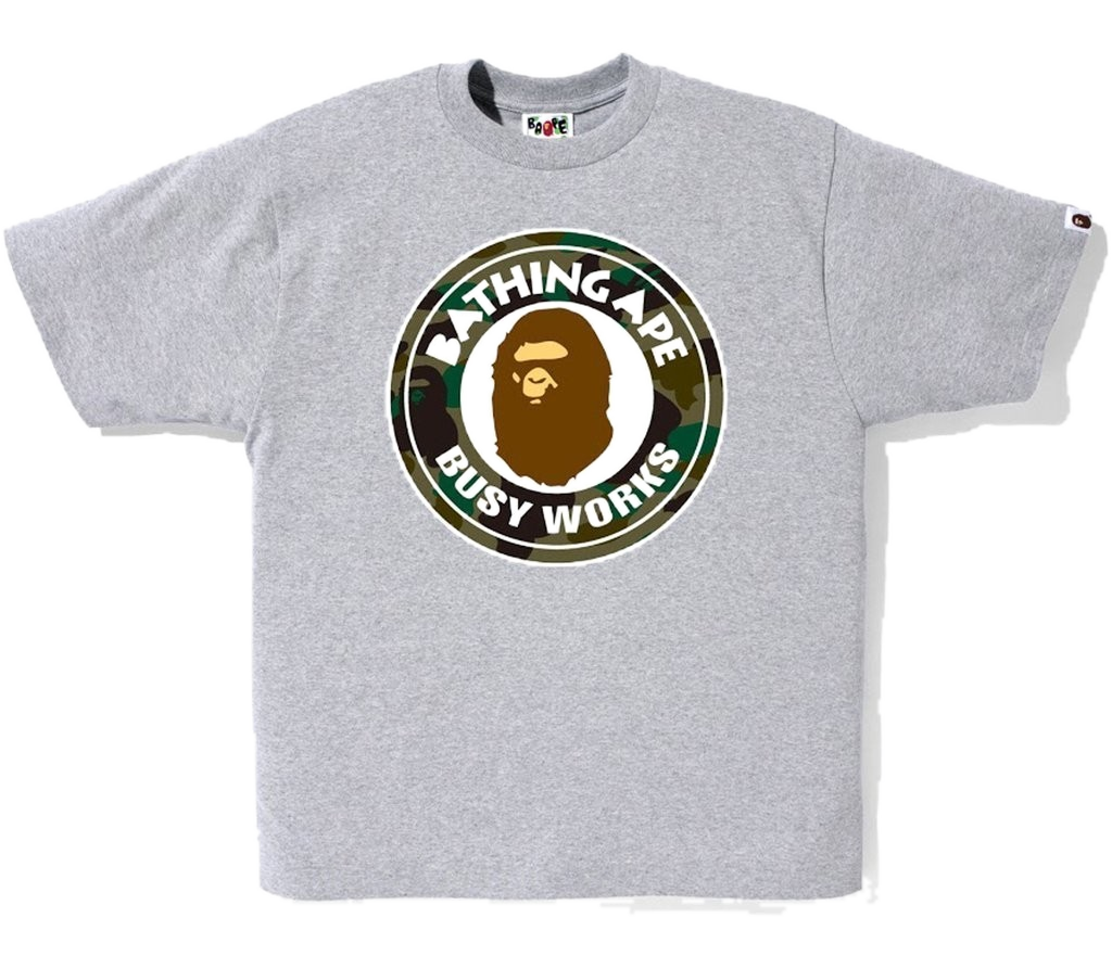 Bape Busy Works Tee - Camo