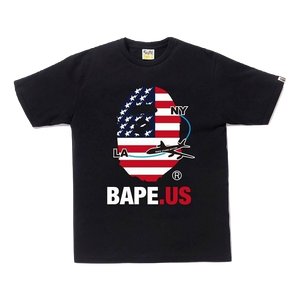 Bape NYC 13th Anniversary Plane Tee - Black