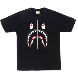 A Bathing Ape Shark Tee - Black - Used