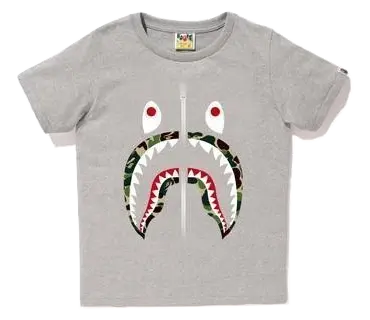 Bathing Ape ABC Camo Shark Tee Bape