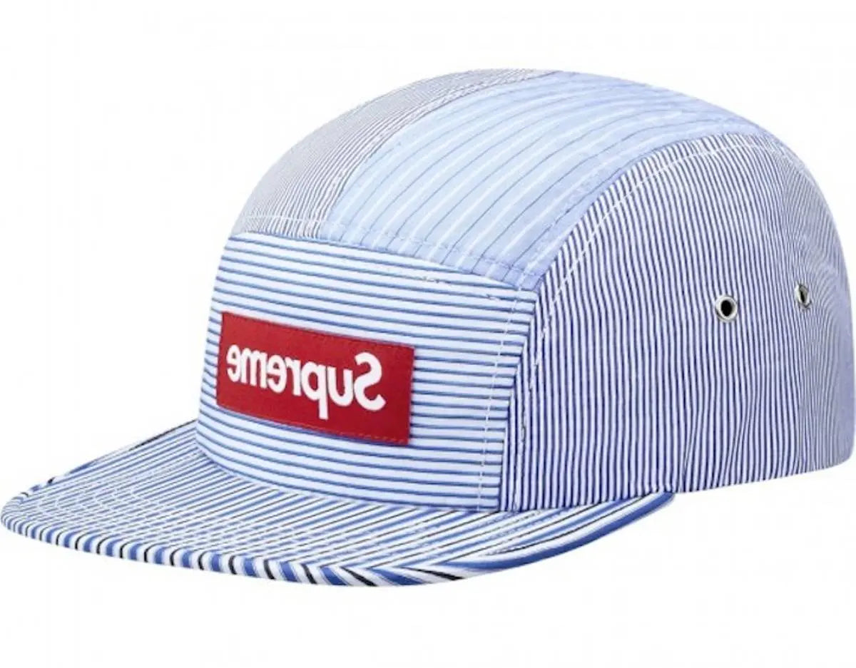 Supreme x CDG Hat Striped - Used Supreme
