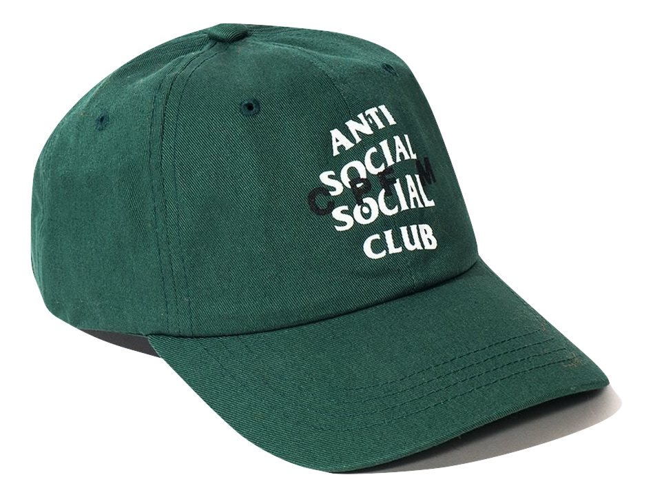 CPFM X Anti Social Social Club Weird Cap - Green