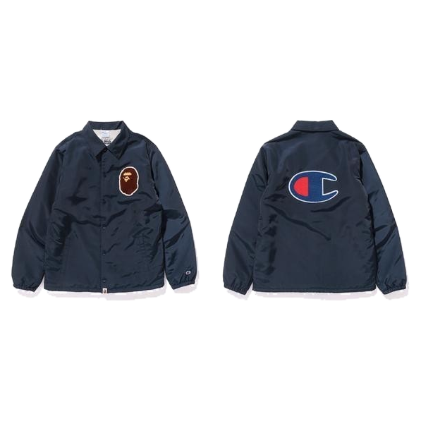 Bape champion coach jacket clearance