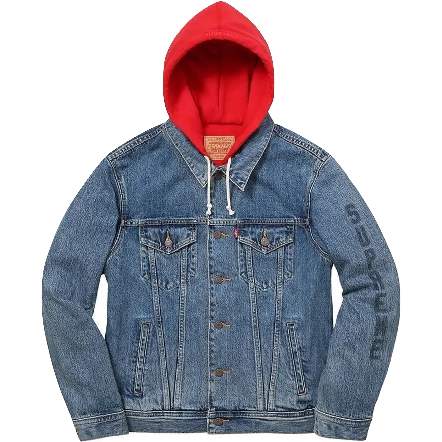 Supreme x Levis Denim Jacket Blue Supreme