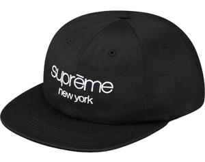 Supreme Multicolor Twill Classic Logo Panel Hat