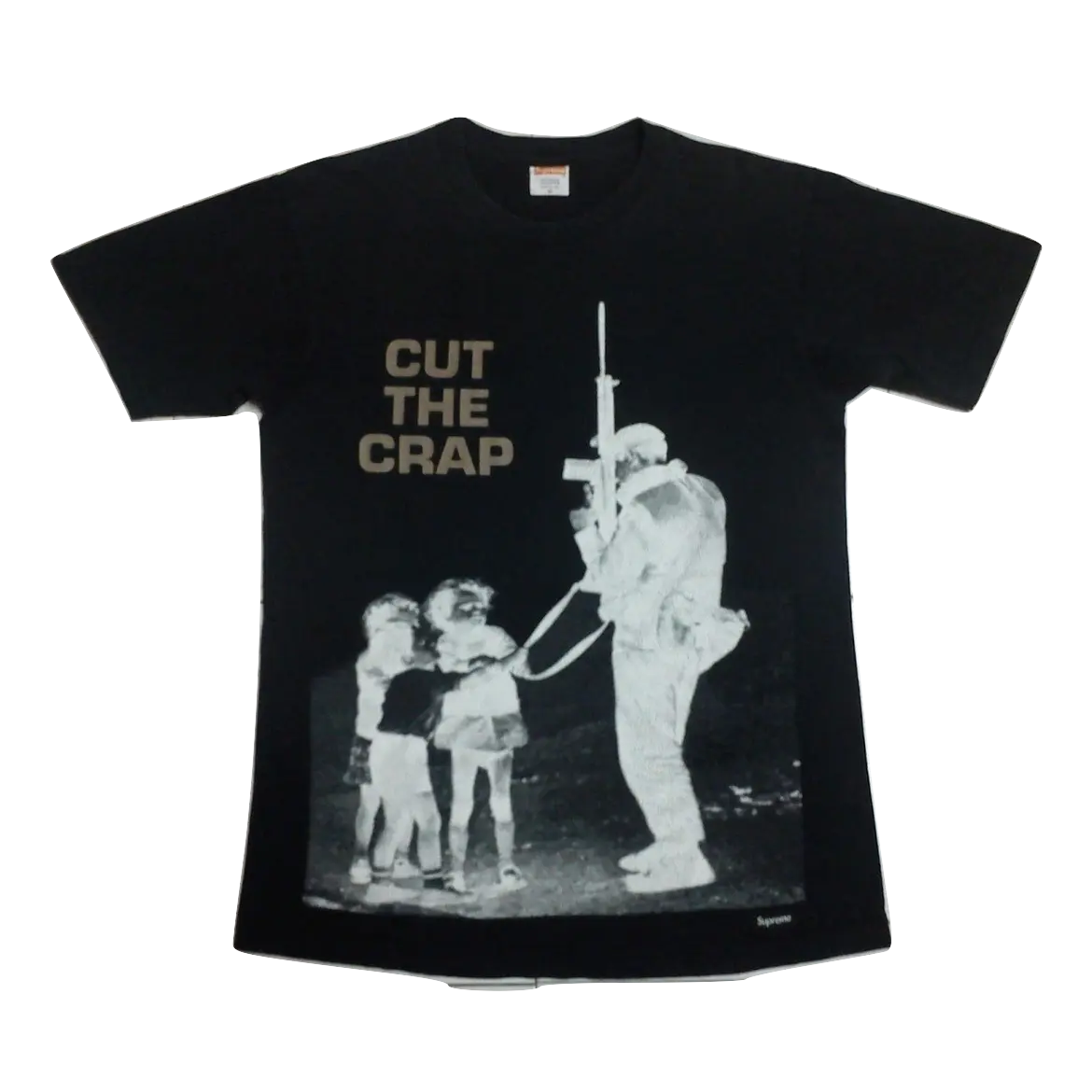 Supreme Cut The Crap Tee - Black Supreme