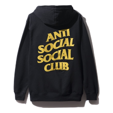 Anti Social Social Club Black And Yellow Hoodie - Black/Yellow - Used