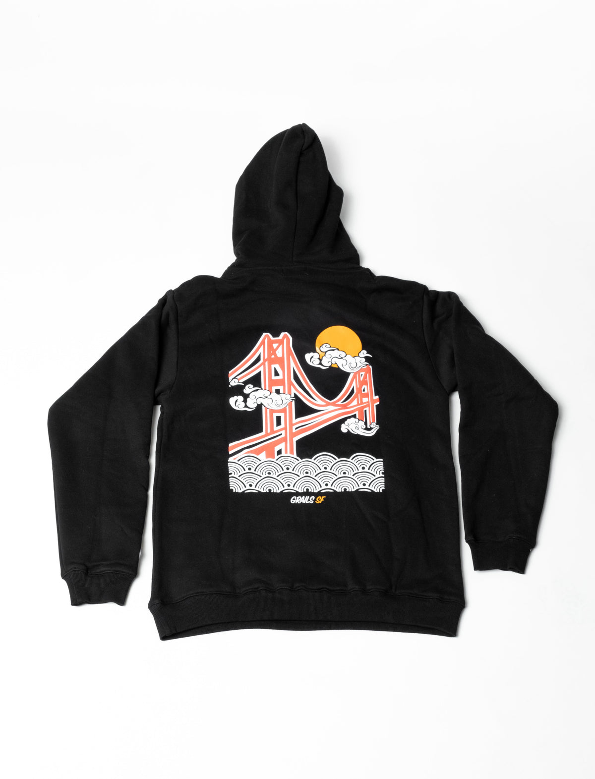 Grails SF The City Hoodie Black grails sf