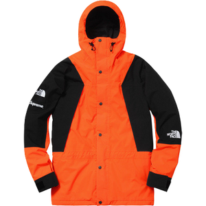 Supreme/The North Face Mountain Light Jacket - Power Orange - Used