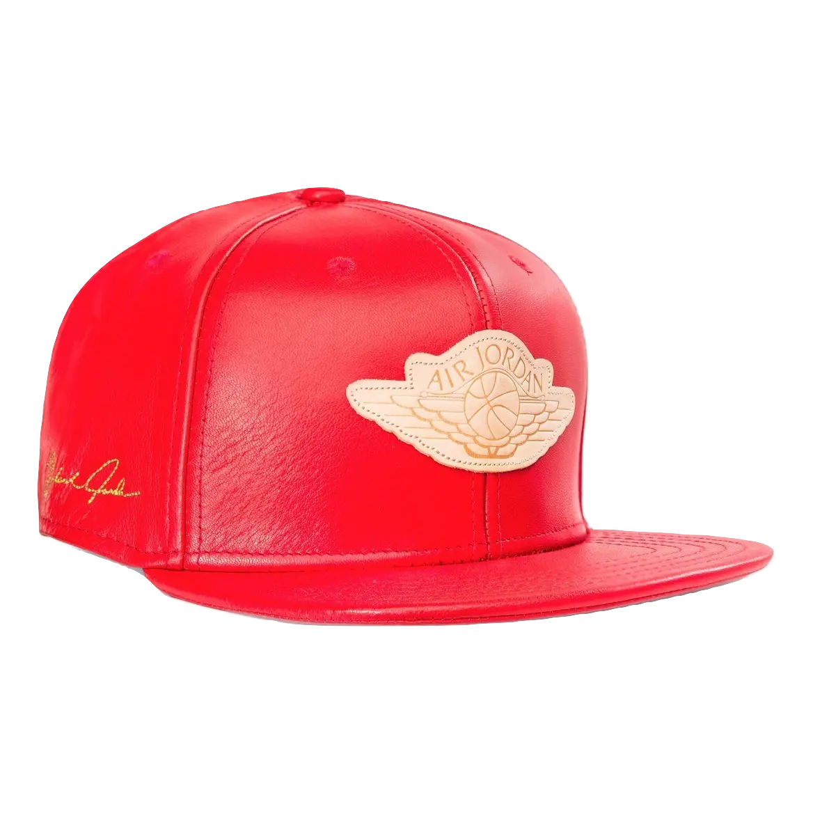 Just Don x Air Jordan II Beach Leather Hat - Red Air Jordan