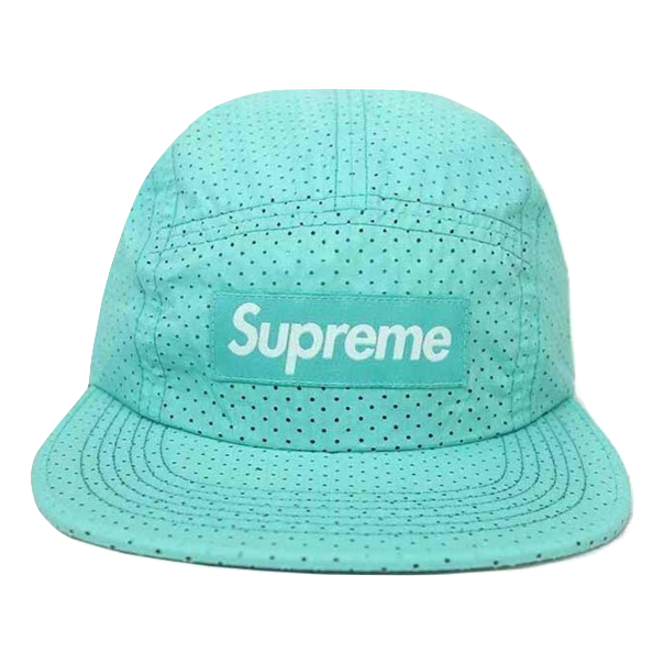 Supreme Perforated Camp Cap - Teal