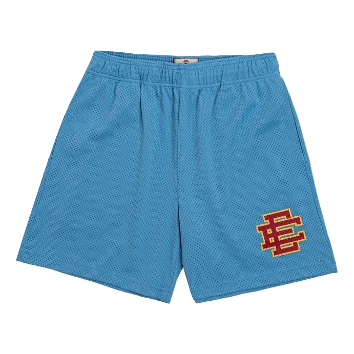 Eric Emanuel EE Basic Short - Carolina/Yellow/Maroon