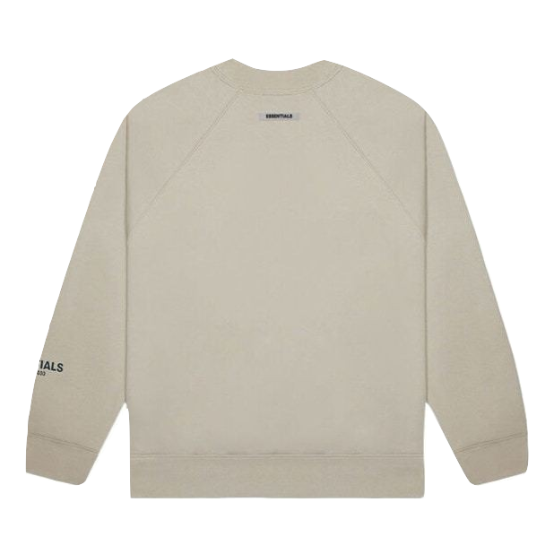 FEAR OF GOD ESSENTIALS 3D Silicon Applique Crewneck - String/Tan